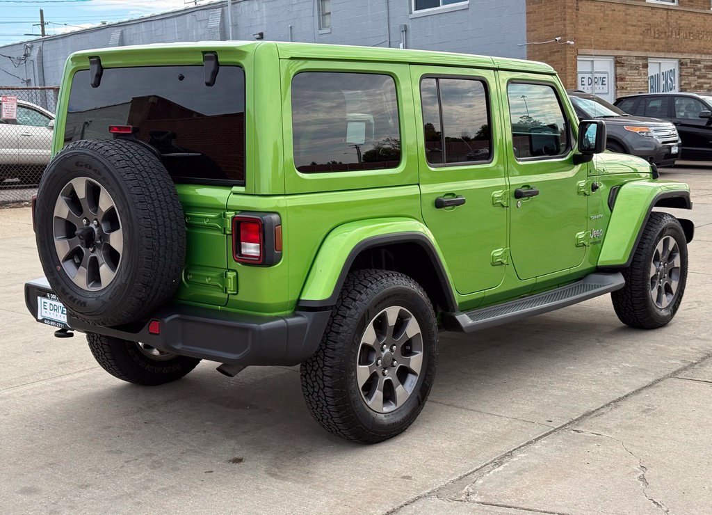 Used 2019 Jeep Wrangler Unlimited Sahara w/ Uconnect 4C Nav & Sound Group AWD/4WD image 6
