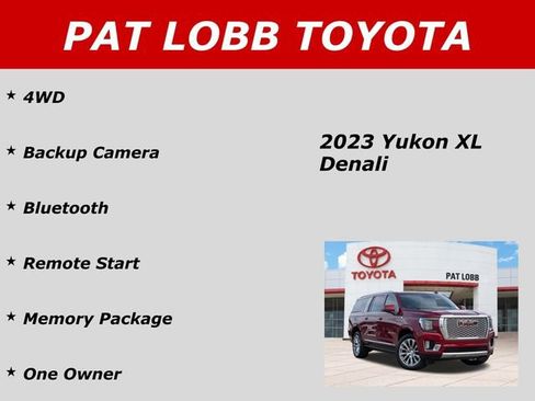 Used 2023 GMC Yukon XL Denali AWD/4WD image 40