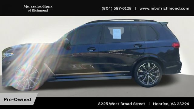 Used 2020 BMW X7 M50i w/ Dynamic Handling Package AWD/4WD image 7