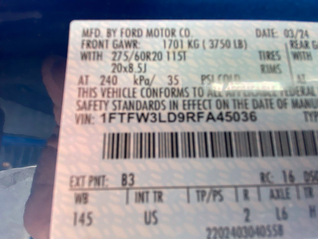 Certified 2024 Ford F150 XLT w/ Equipment Group 302A MID AWD/4WD image 30