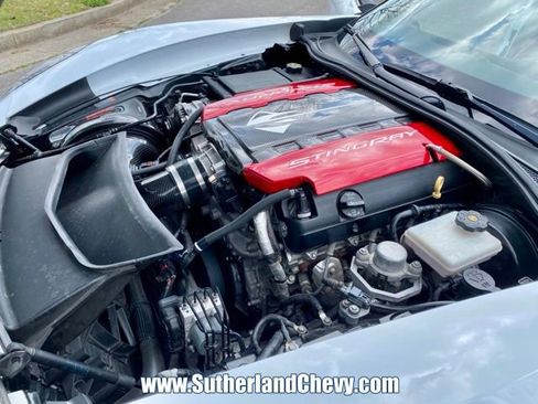 Used 2016 Chevrolet Corvette Stingray Coupe w/ Carbon Flash Badge Package image 36