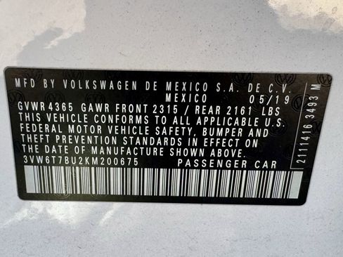 Used 2019 Volkswagen Jetta GLI Autobahn image 27