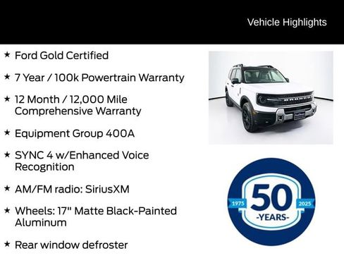 Certified 2025 Ford Bronco Sport Badlands image 6
