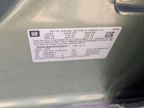 Used 2015 Chevrolet Equinox LT w/ Driver Convenience Package image 34