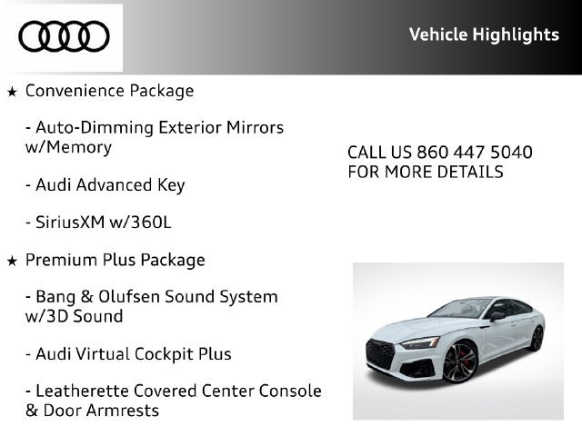 Certified 2024 Audi S5 Premium Plus w/ Premium Plus Package AWD/4WD image 31