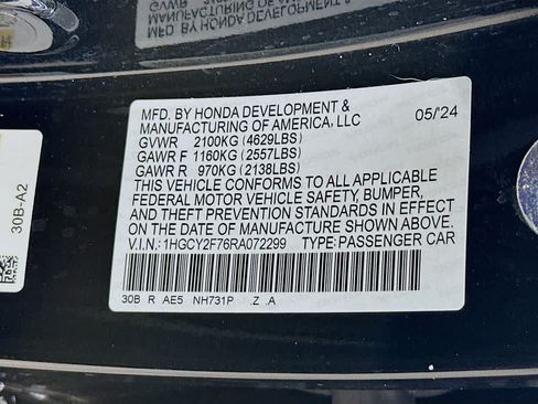 Used 2024 Honda Accord Sport image 22