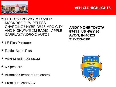 Used 2021 Toyota Sienna LE w/ LE Plus Package FWD image 2