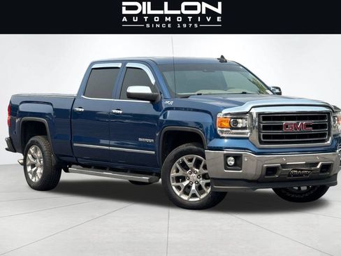Used 2015 GMC Sierra 1500 SLT w/ SLT Crew Cab Value Package AWD/4WD image 2