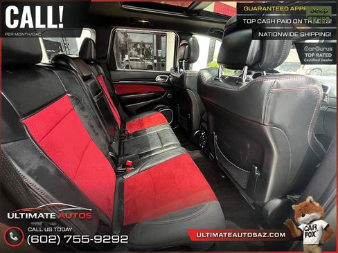 Used 2015 Jeep Grand Cherokee SRT w/ Quick Order Package 26J AWD/4WD image 17