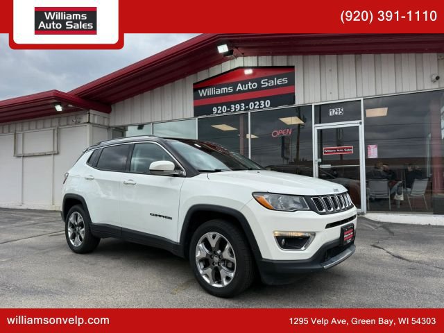Used 2021 Jeep Compass Limited w/ Sun and Sound Group AWD/4WD 360° Tour