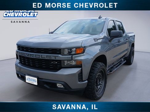 Used 2021 Chevrolet Silverado 1500 Custom AWD/4WD image 1