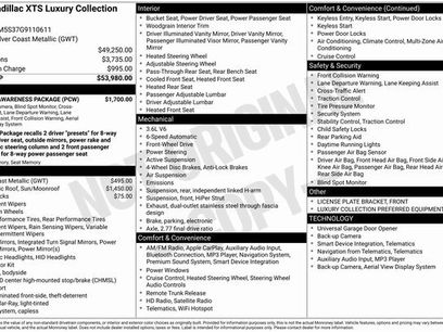 Used 2016 Cadillac XTS Luxury w/ Driver Awareness Package