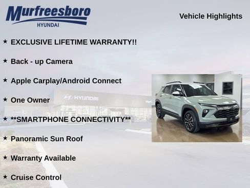 Used 2024 Chevrolet TrailBlazer ACTIV w/ Convenience Package AWD/4WD image 5