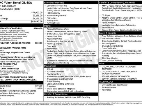 Used 2018 GMC Yukon XL Denali w/ Denali Ultimate Package image 4