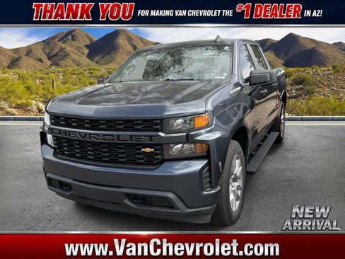 Used 2022 Chevrolet Silverado 1500 Custom RWD image 1