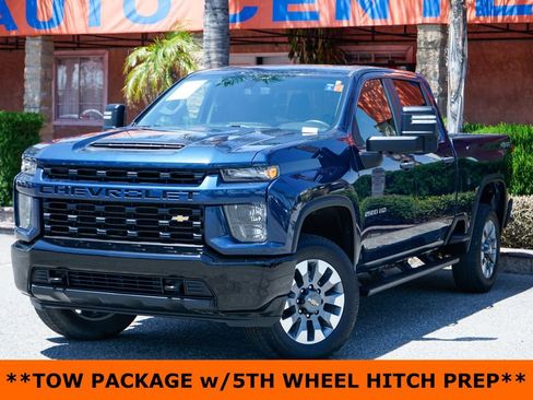 Used 2021 Chevrolet Silverado 2500 Custom w/ Gooseneck/5TH Wheel Package AWD/4WD image 4