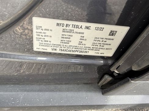 Used 2023 Tesla Model X image 7