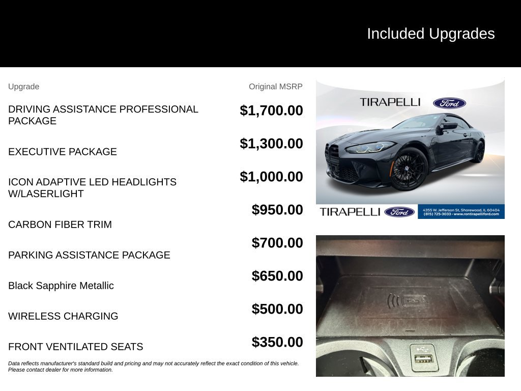 Used 2023 BMW M4 xDrive Competition AWD/4WD image 12