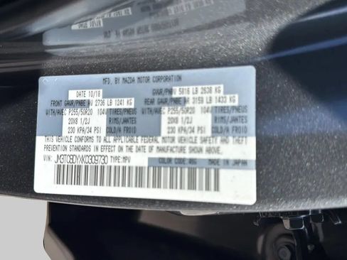 Used 2019 MAZDA CX-9 Grand Touring AWD/4WD image 13