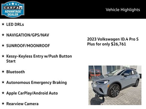 Certified 2023 Volkswagen ID.4 Pro S Plus image 4