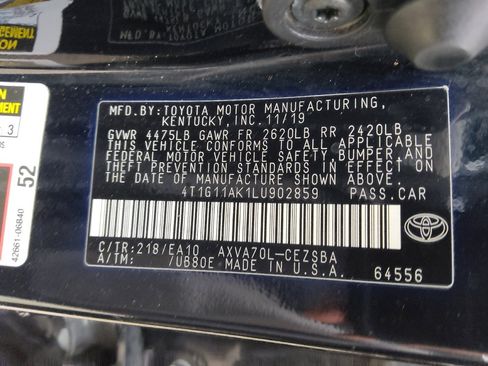 Used 2020 Toyota Camry SE image 33