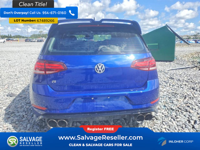 Used 2018 Volkswagen Golf R 4-Door AWD/4WD image 8