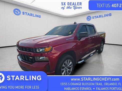 Used 2022 Chevrolet Silverado 1500 Custom image 1