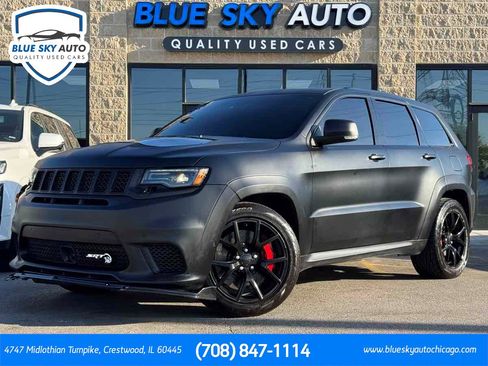 Used 2018 Jeep Grand Cherokee Trackhawk AWD/4WD image 1