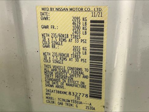 Certified 2021 Nissan Rogue SV image 35