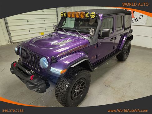 Used 2023 Jeep Wrangler Unlimited Rubicon w/ Xtreme 35 Tire Package AWD/4WD image 1