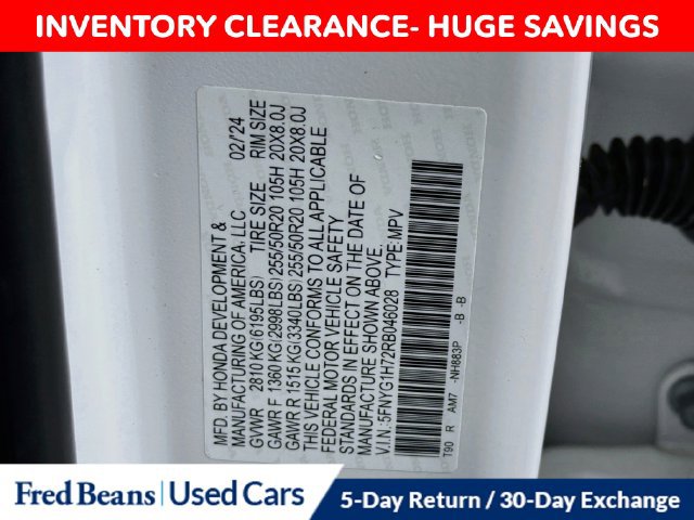 Used 2024 Honda Pilot Touring image 40