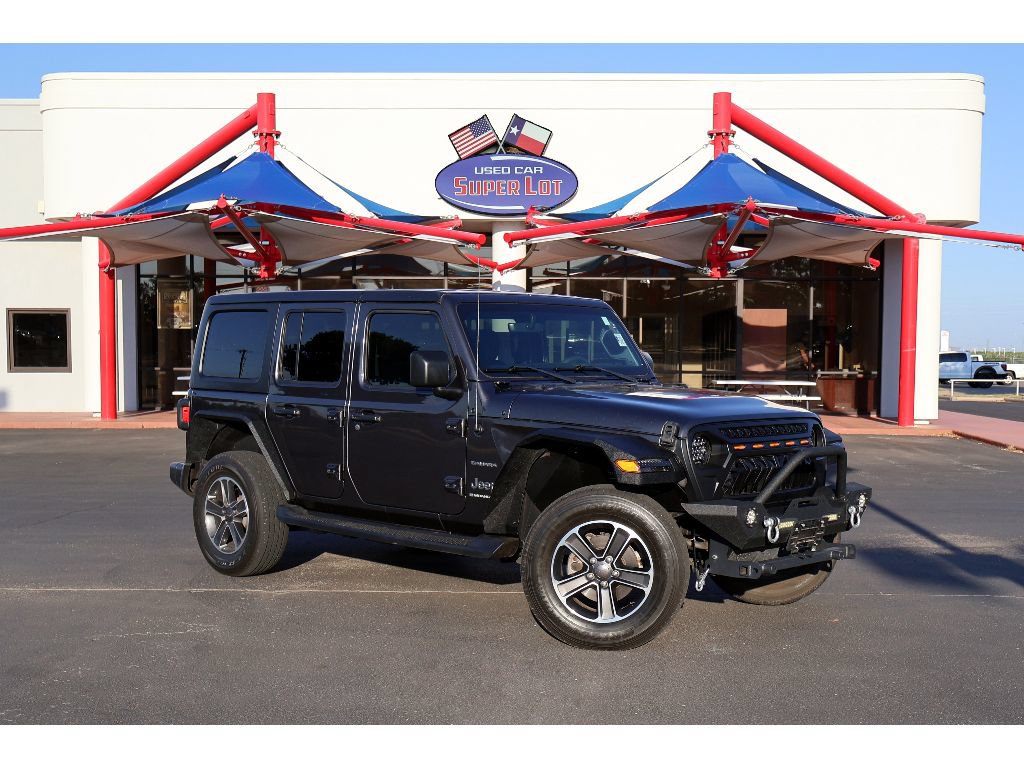 Used 2023 Jeep Wrangler Unlimited Sahara AWD/4WD image 1