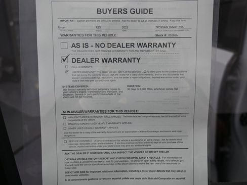 Used 2022 Rivian R1S Launch Edition image 33