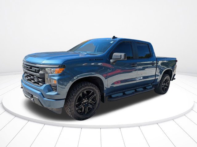 Used 2024 Chevrolet Silverado 1500 Custom w/ Turbomax Blackout Package RWD image 8