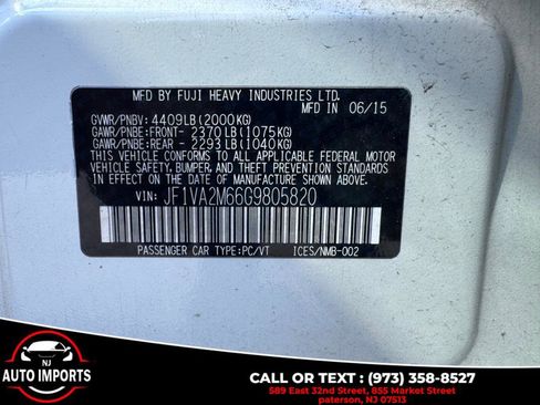 Used 2016 Subaru WRX STI image 35