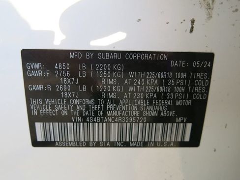 Used 2024 Subaru Outback Limited AWD/4WD image 36