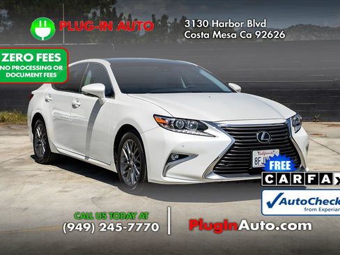 Used 2018 Lexus ES 350 w/ Navigation System Package FWD image 4