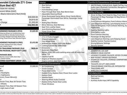 Used 2024 Chevrolet Colorado Z71 w/ Z71 Convenience Package 2 AWD/4WD image 13