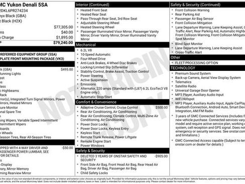 Used 2023 GMC Yukon Denali AWD/4WD image 11