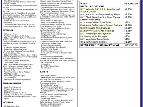 Used 2024 Mercedes-Benz C 36 AMG S image 70