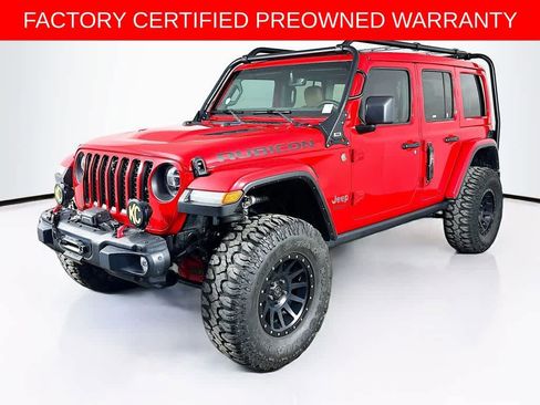 Used 2022 Jeep Wrangler Unlimited Rubicon w/ Steel Bumper Group image 2