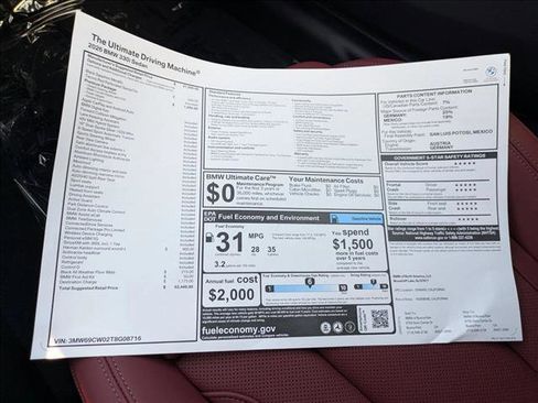 New 2026 BMW 330i 330i NA w/ Premium Package image 15