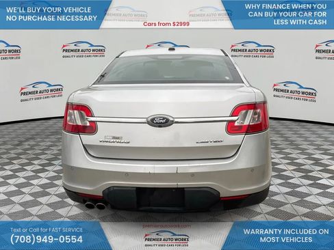 Used 2011 Ford Taurus Limited w/ 301A Rapid Spec Order Code image 3