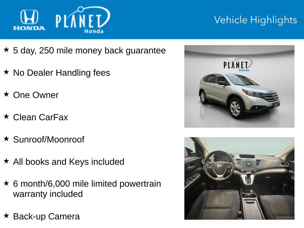 Used 2014 Honda CR-V EX image 4