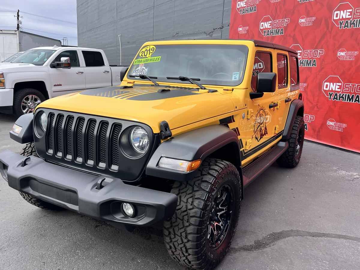 Used 2019 Jeep Wrangler Unlimited Sport S AWD/4WD image 3