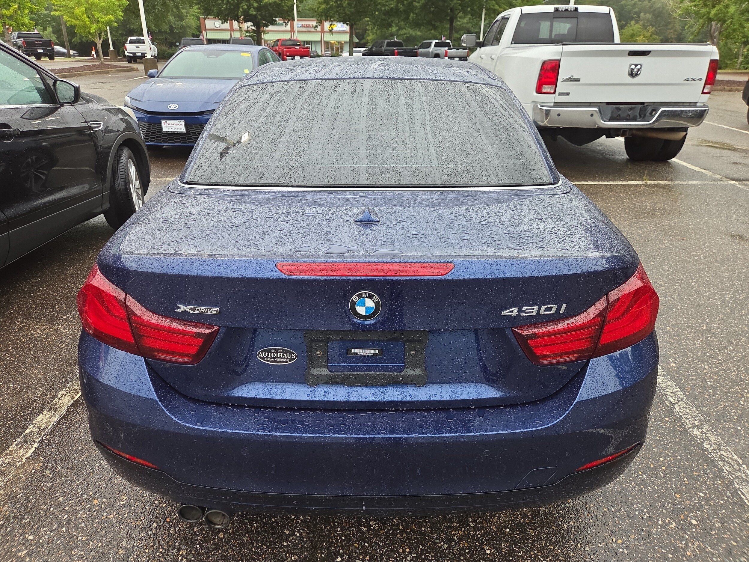 Used 2020 BMW 430i xDrive Convertible w/ Convenience Package AWD/4WD image 4
