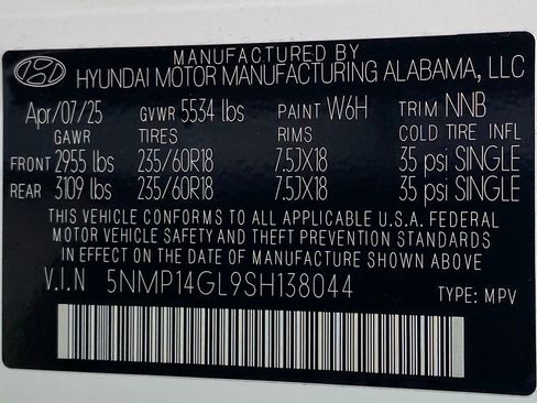 Used 2025 Hyundai Santa Fe SE FWD image 38