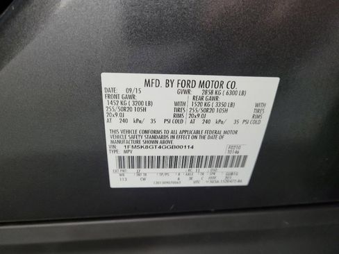 Used 2016 Ford Explorer Sport AWD/4WD image 33