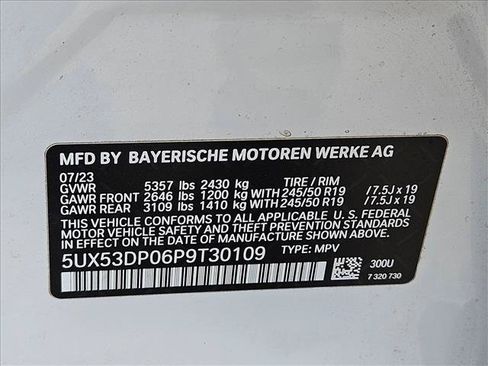 Certified 2023 BMW X3 xDrive30i w/ Convenience Package AWD/4WD image 23
