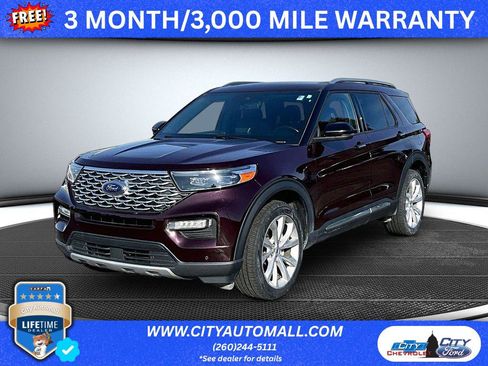 Used 2022 Ford Explorer Platinum w/ Equipment Group 601A AWD/4WD image 1